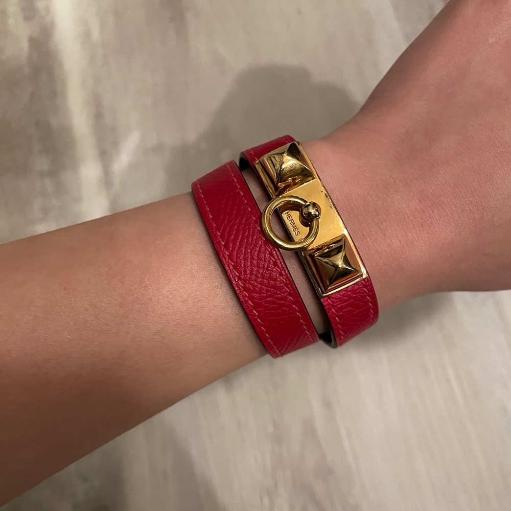 Hermès Rivale Double Tour bracelet